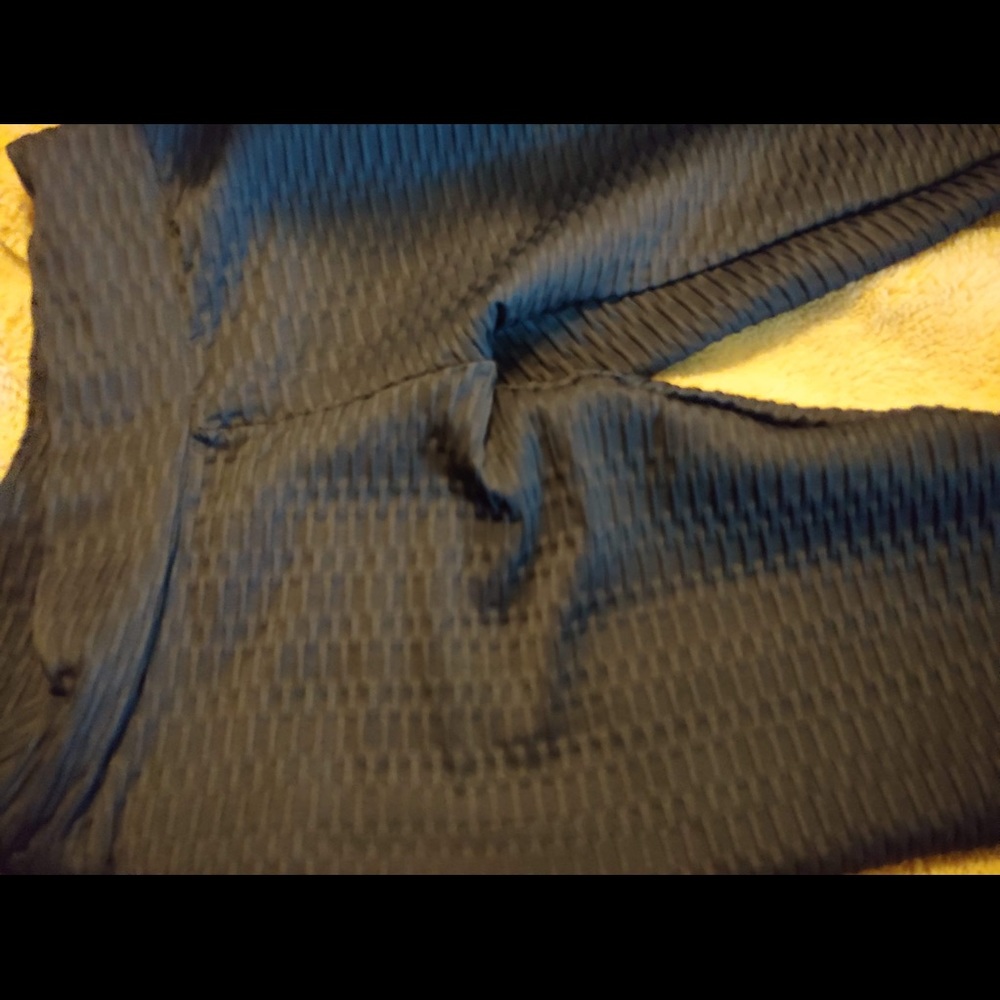 butt lifting pants black